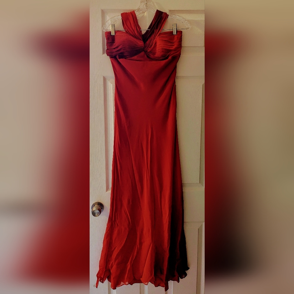 Gilar, size 12, Greek style empire waist dress, ombre